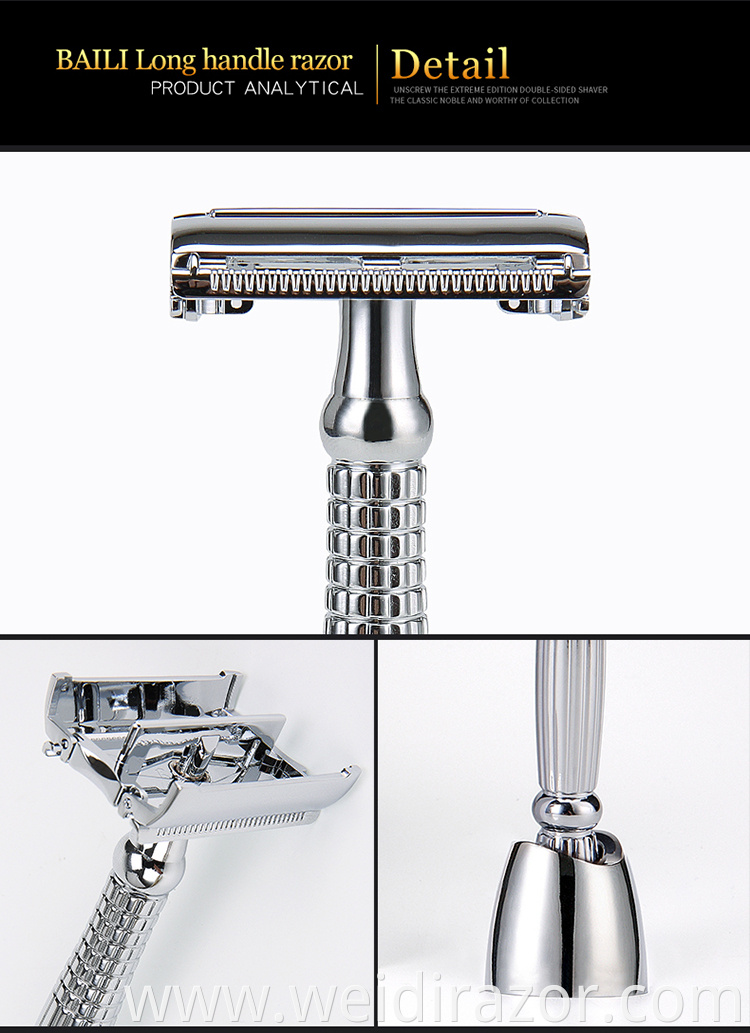 butterfly stainless safety razor shaving stands from China